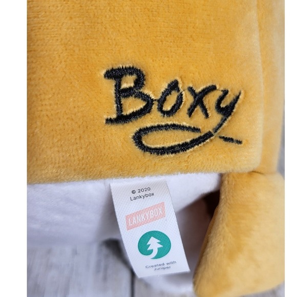 10' Lankybox Boxy Plush Toy Pillow Soft Stuffed Animal Yellow Cartoon - Picture 6 of 7